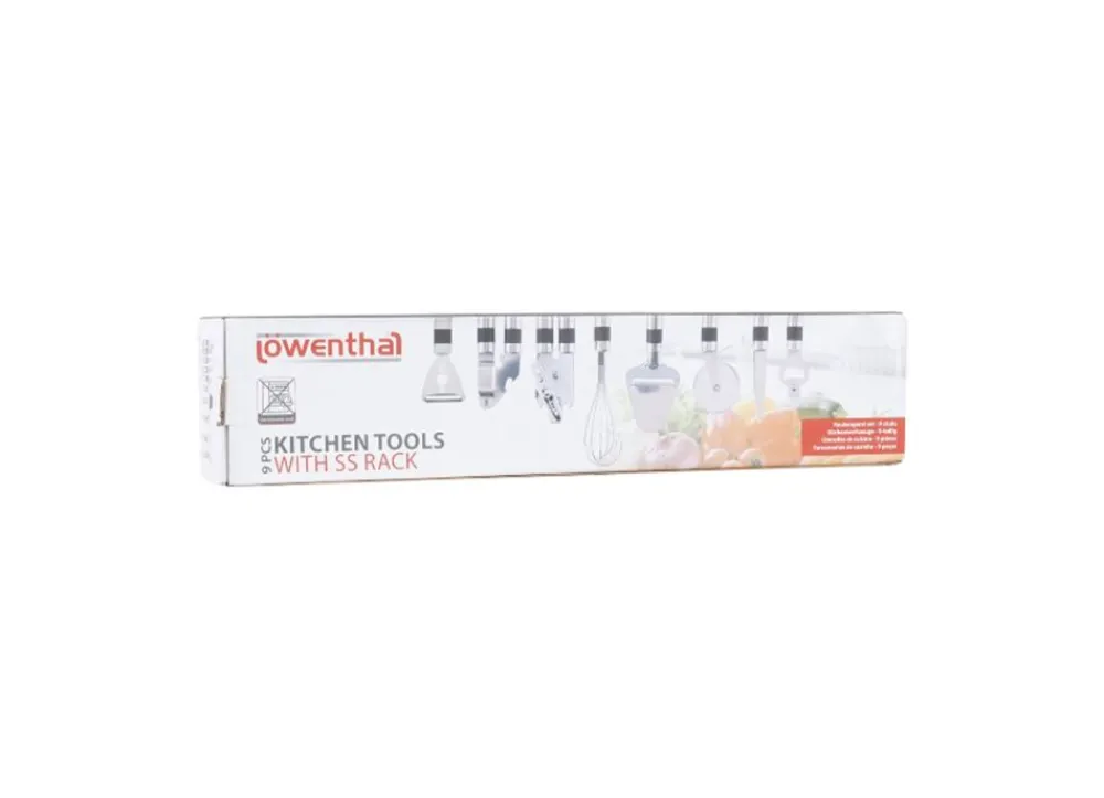 Löwenthal Küchenhelfer^Lowenthal Kuchenwerkzeuge 9-Teiliges Set