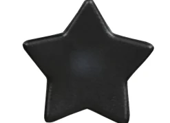 TP Bretter Und Tabletts^Metall-Dekotablett Stern 36Cm Schwarz