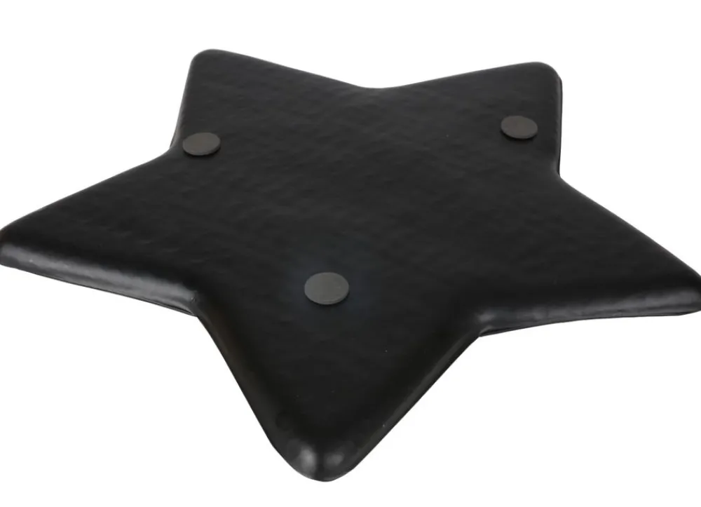 TP Bretter Und Tabletts^Metall-Dekotablett Stern 36Cm Schwarz