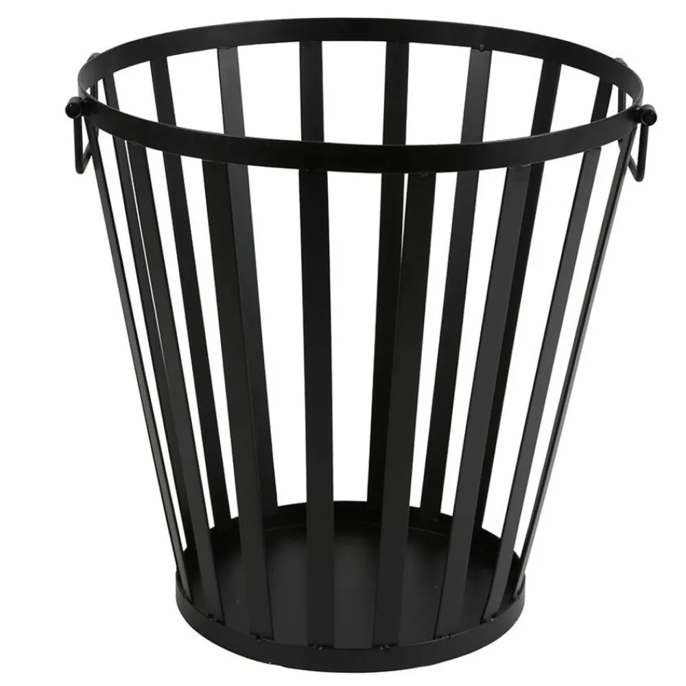 TP Grill Und Barbecue^Metall-Feuerkorb 34X35Cm Schwarz