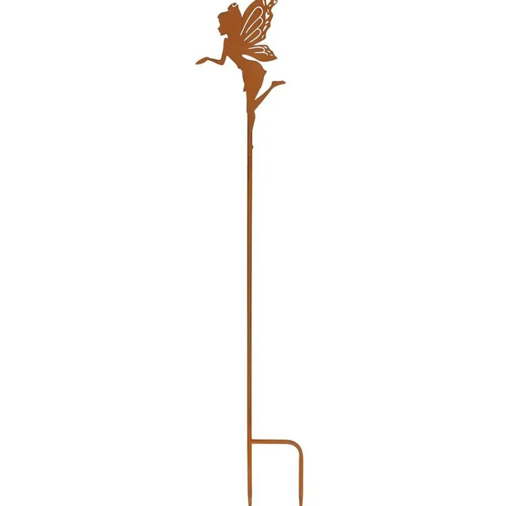 TP Gartenstecker^Metall-Gartenstecker Elfe 80Cm Rostbraun