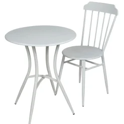 TP Gartentische^Metalltisch Scandi 59X72Cm Antik-Weis