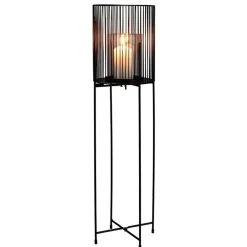 TP Laternen Und Kerzenhalter^Metall-Windlicht Mit Glaseinsatz 73Cm