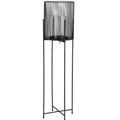TP Laternen Und Kerzenhalter^Metall-Windlicht Mit Glaseinsatz 73Cm