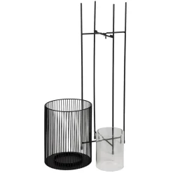 TP Laternen Und Kerzenhalter^Metall-Windlicht Mit Glaseinsatz 73Cm