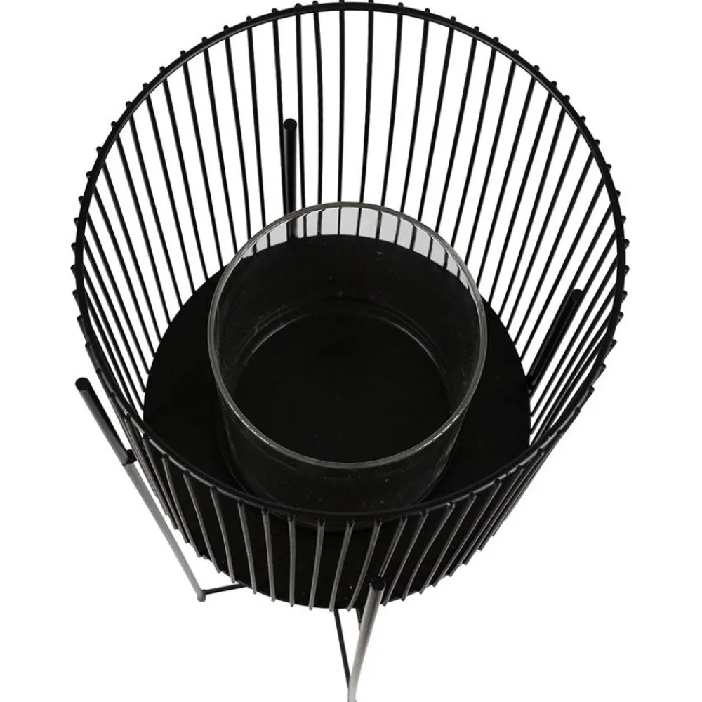 TP Laternen Und Kerzenhalter^Metall-Windlicht Mit Glaseinsatz 73Cm