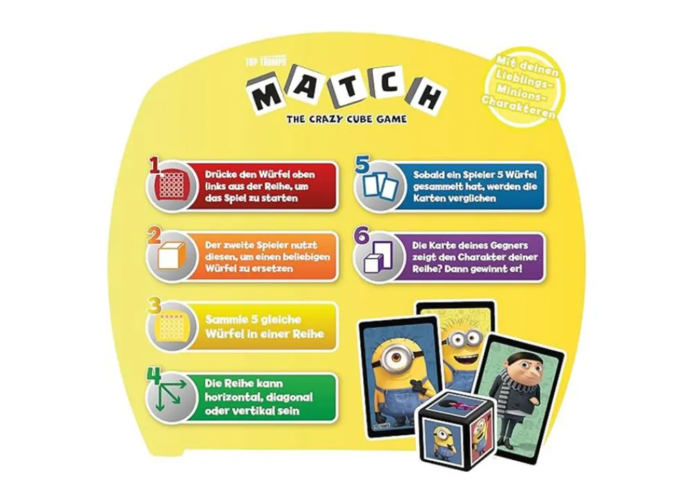 Winning Moves GmbH Spielzeug Für Drinnen^Minions Wurfelspiel Fur 2 Spieler