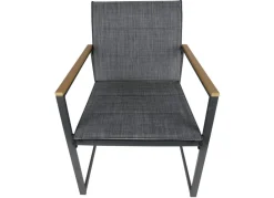 Sunny Moments Gartenstühle^Outdoor-Loungesessel Aus Metall Mit Textilbespannung 2Er-Set
