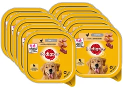 Pedigree Tiernahrung^ Pastete Mit Huhn + Sonnenblumenol Schale 300G
