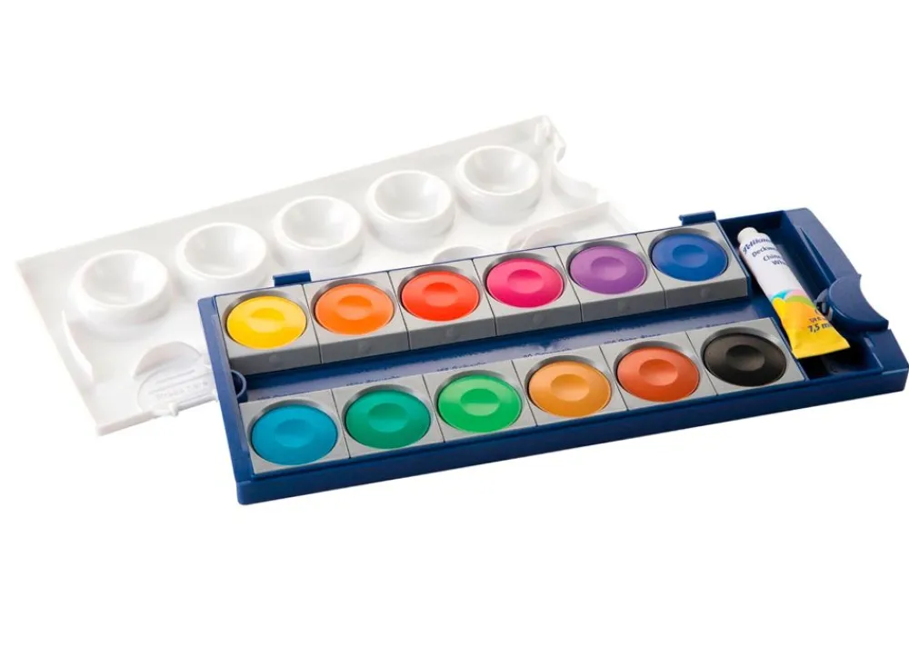 Pelikan Kunst Und Malzubehör^ Deckfarbkasten 12 Farben