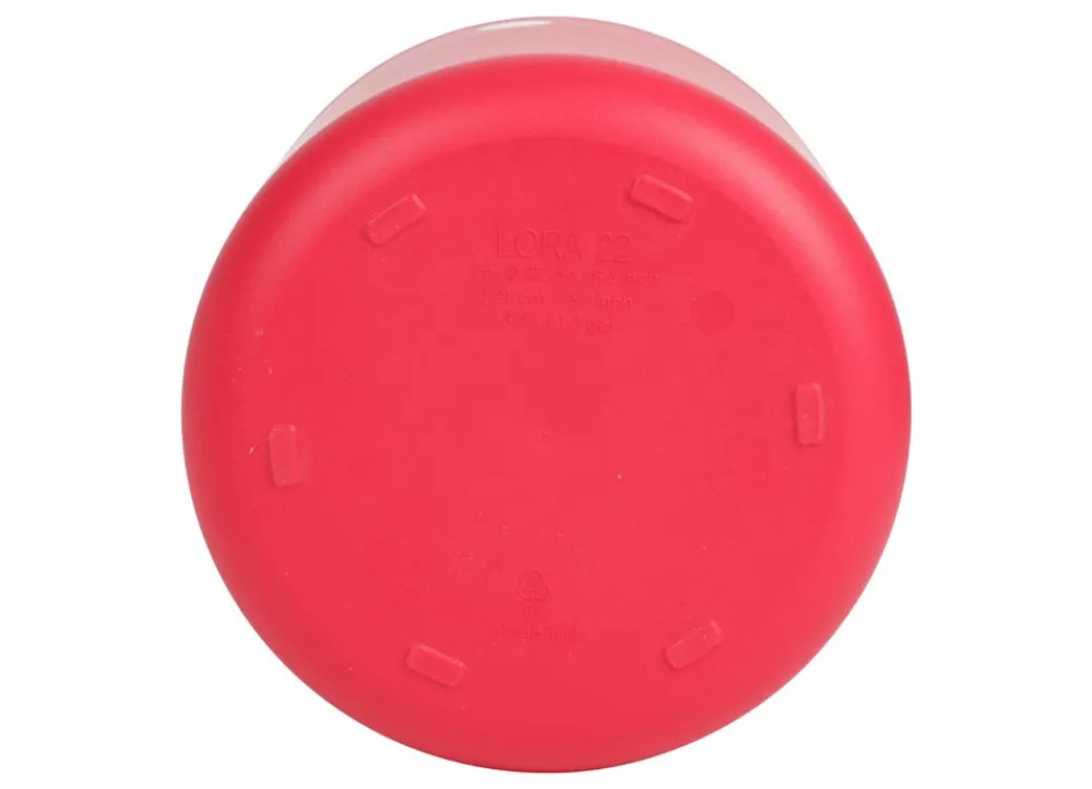 Plastkon Pflanzkübel^Pflanzgefas Lora 22Cm Magenta