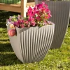 Jelenia Plast Pflanzkübel^Pflanztopf Lotus 39X42X39Cm Sand