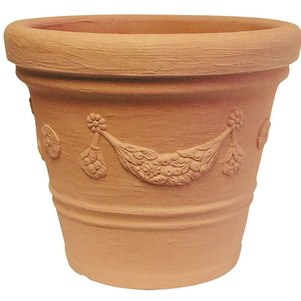 Pseudohersteller Pflanzkübel^Pflanztopf Siena 30X24Cm Terrakotta