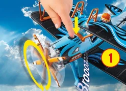 Playmobil Spielzeug Für Drinnen^ 70831 Air Stuntshow Doppeldecker Phonix