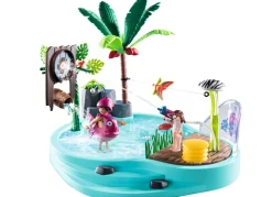 Playmobil Spielzeug Für Drinnen^ 70610 Family Fun Spasbecken Mit Wasserspritze