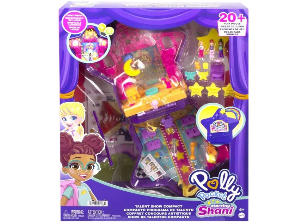 Mattel Spielzeug Für Drinnen^Polly Pocket Hgt17 Talentshow-Schatulle