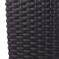Prosperplast Pflanzkübel^Polyrattan-Pflanztopf Mit Einsatz 26X50,5X26Cm Anthrazit