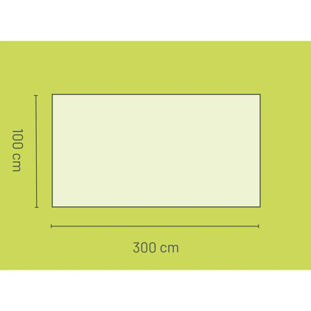 Sunny Moments Sichtschutz^Pvc-Sichtschutzmatte 100X300Cm Grau
