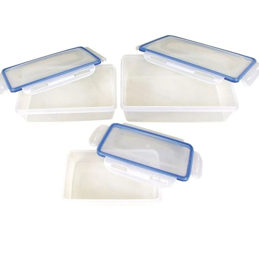 Jelenia Plast Vorratsdosen^Quick Clip Frischhaltedosen 3Er-Set