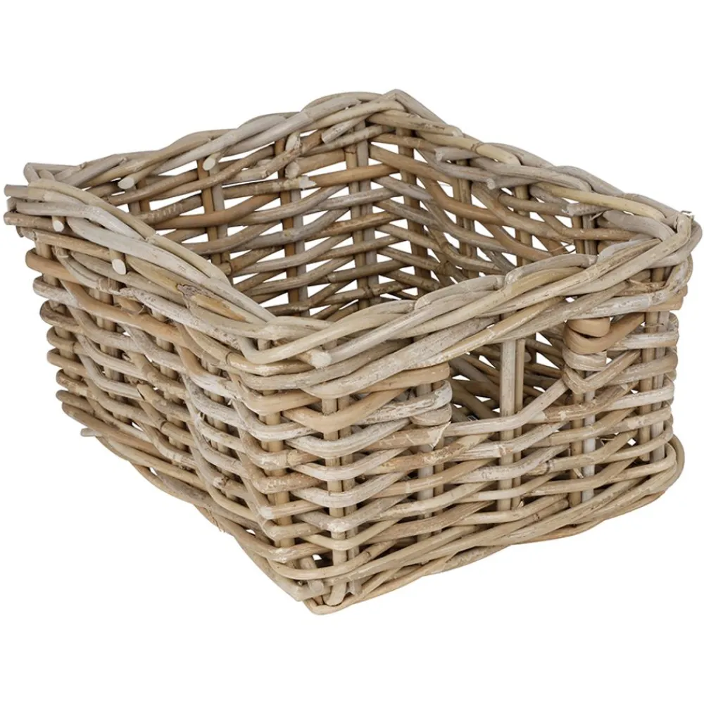 TP Körbe Und Taschen^Rattankorb Bali Aus Weidengeflecht 29X25X14Cm