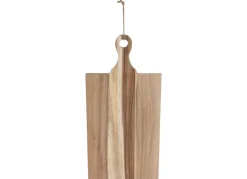 TP Bretter Und Tabletts^Schneid- Und Servierbrett Aus Akazienholz Mit Griff 41X27Cm