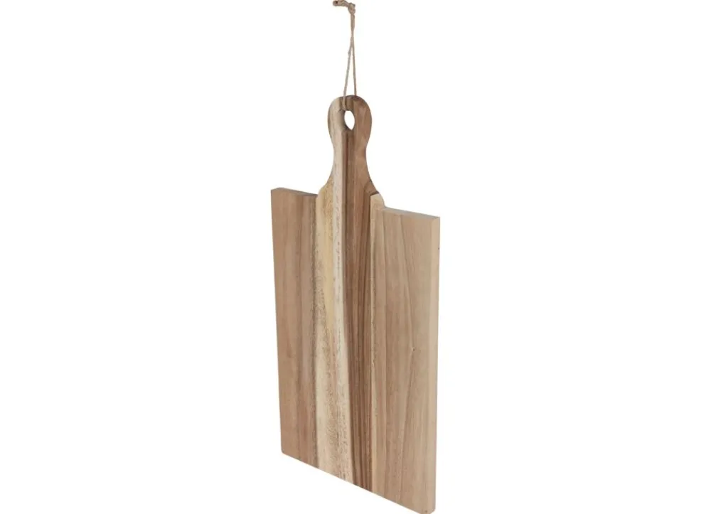 TP Bretter Und Tabletts^Schneid- Und Servierbrett Aus Akazienholz Mit Griff 41X27Cm