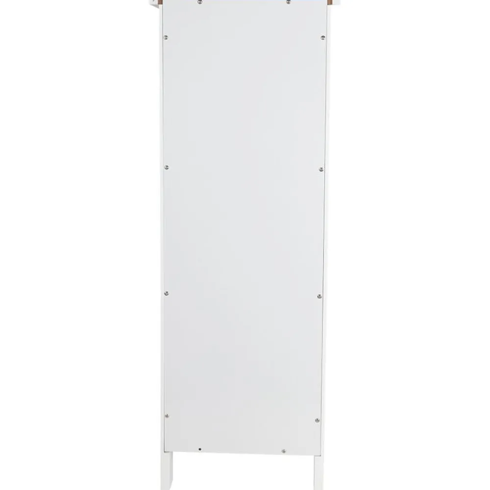 TP Wohnmöbel^Schrank Maine Mit 4 Schubladen 30X81,5X30Cm Weis