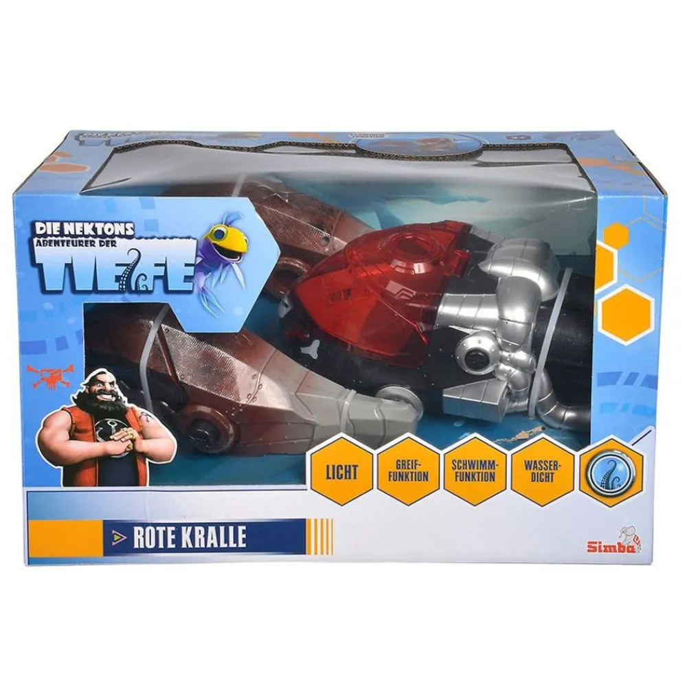 Simba Spielzeug Für Drinnen^ Die Nektons Actionfigur Rote Kralle