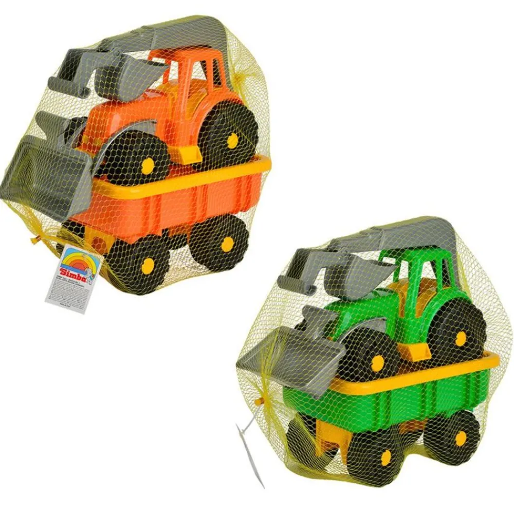 Simba Spielzeug Für Draußen^ Spielzeug-Traktor Mit Schaufel Und Anhanger