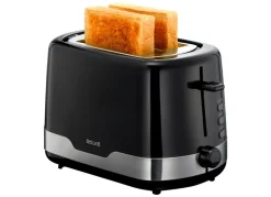 Skive Küchengeräte^ Toaster Schwarz/Edelstahl