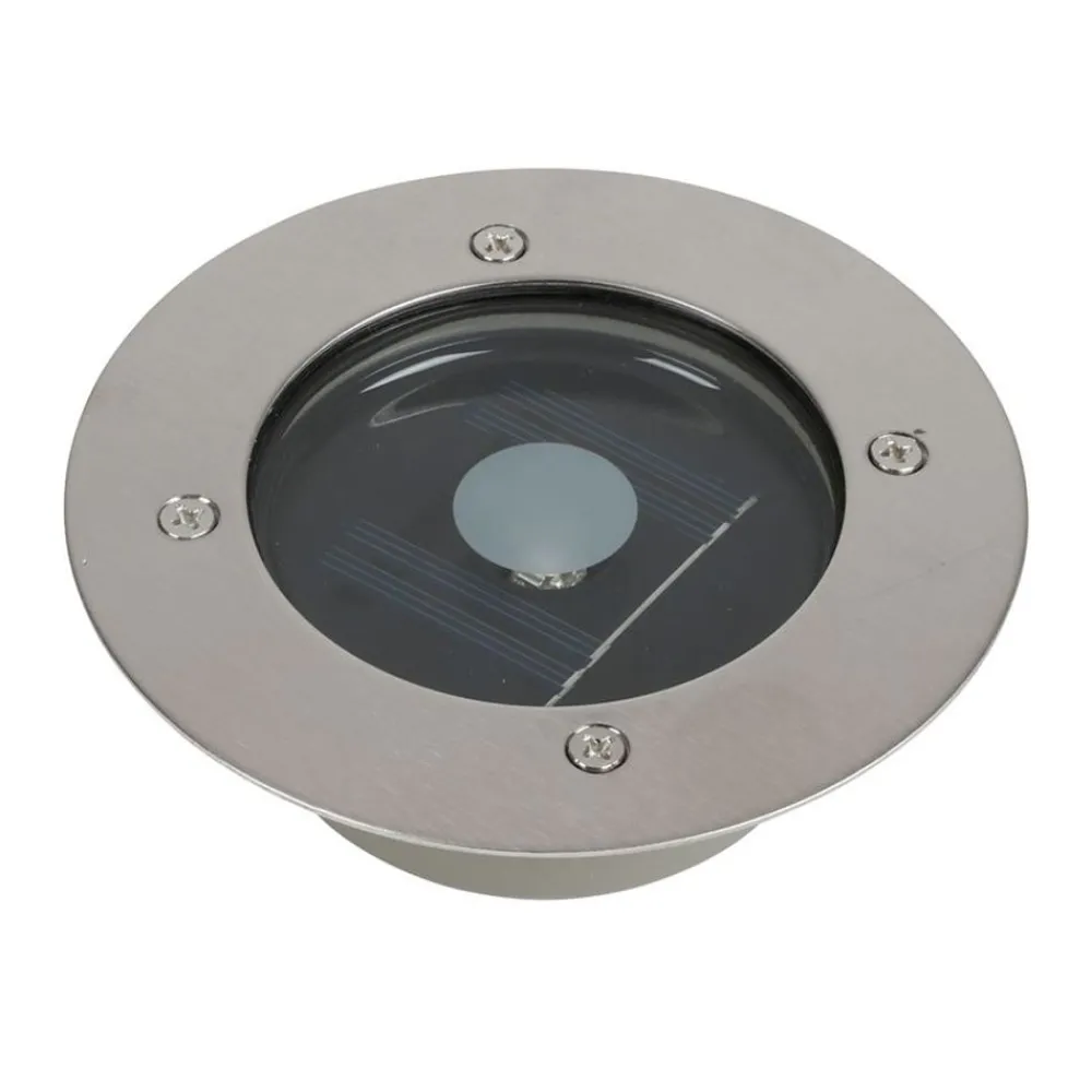 TP Lampen Und Leuchten^Solar-Bodeneinbauleuchte 12X4Cm Kaltweis