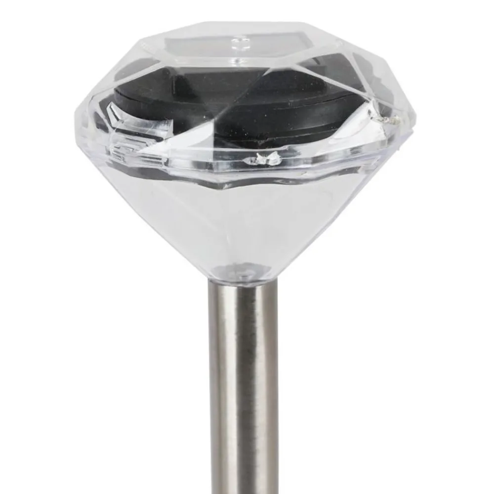 TP Lampen Und Leuchten^Solar-Gartenleuchte Diamant Kaltweis