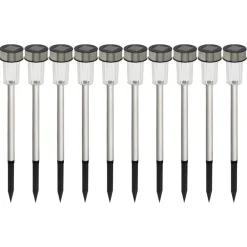 outdoor lights Lampen Und Leuchten^Solar-Gartenleuchten Mit Farbwechsler 10Er-Set