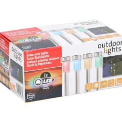 outdoor lights Lampen Und Leuchten^Solar-Gartenleuchten Mit Farbwechsler 10Er-Set