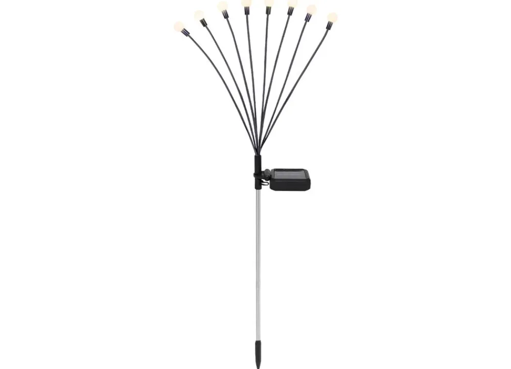 TP Leuchtdeko^Solar-Gluhwurmchenleuchte Mit 8 Leds 77Cm Warmweis