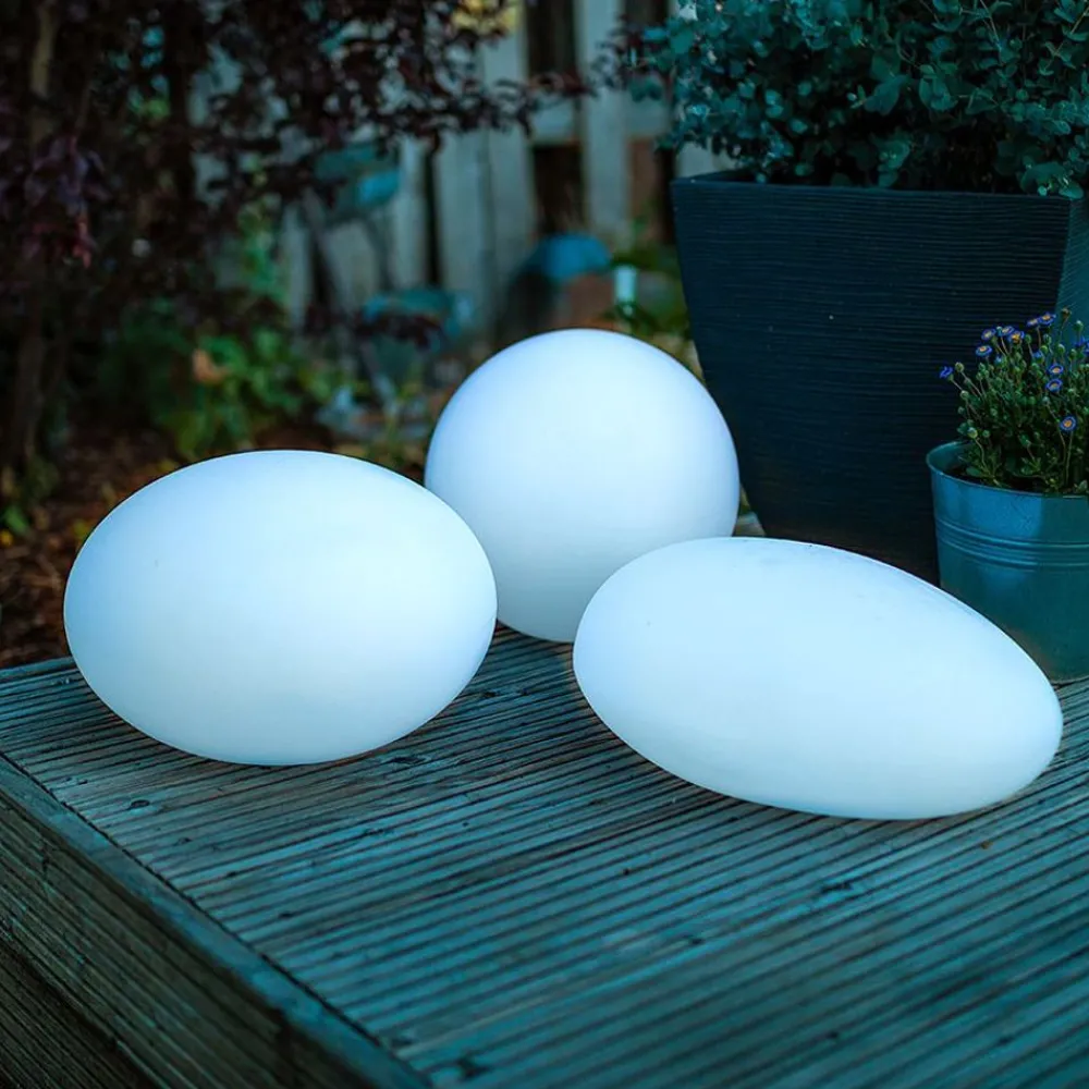 TP Leuchtdeko^Solar-Led-Gartenleuchte Kugel 30Cm