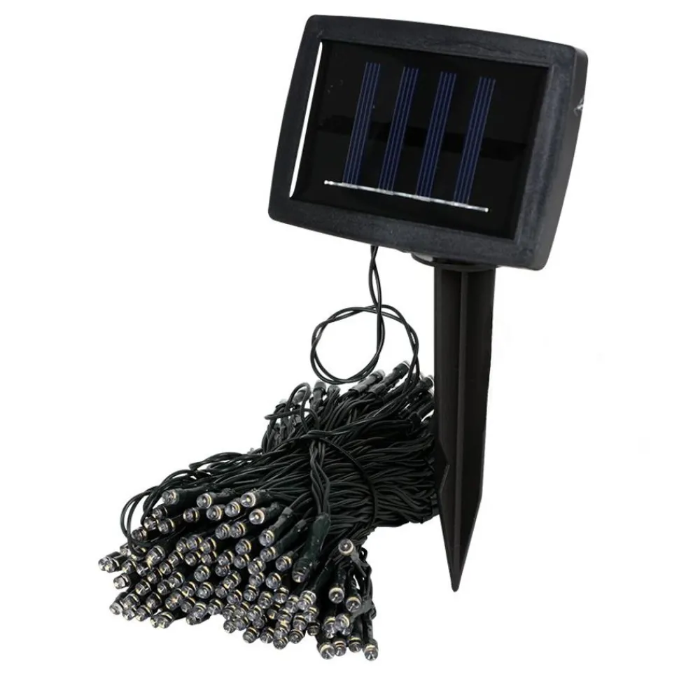 TP Lichterketten^Solar-Lichterkette 21,4M 200 Leds Warmweis