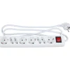 TAS Electronics Haushaltsgeräte^Steckdosenleiste 8-Fach Mit Schalter
