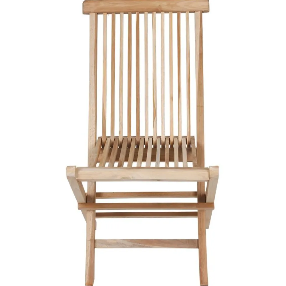 TP Gartenstühle^Teak-Klappstuhl Modena Natur Unbehandelt