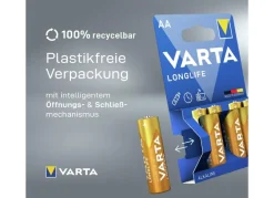 Varta Haushaltshelfer^ Longlife Aa Lr6 Alkaline Batterien 8Er-Pack