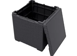 Keter Gartentische^Vigo Aufbewahrungsbox Und Beistelltisch 37X37X37Cm Graphit
