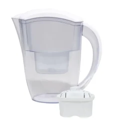 TP Geschirr Und Getränkebehälter^Wasser-Filterkanne Mit Filterkartusche 2,4 Liter Weis
