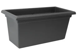 Plastkon Pflanzkübel^Xxl Pflanzkasten Magnus 80X39X37Cm Anthrazit